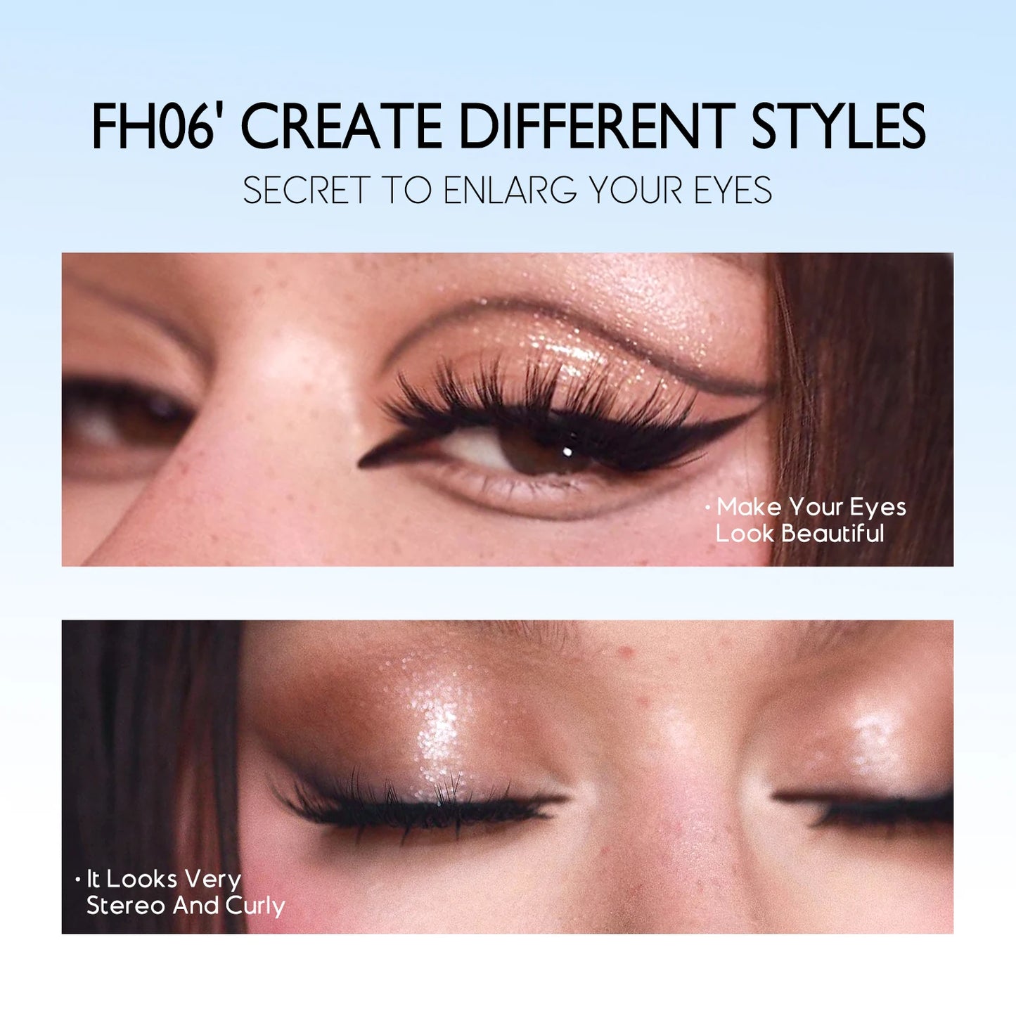 Pretty Pop DIY Lash Kit – Full Set with Bond & Seal, Natural Cluster Lashes (Mix Lengths, At-Home Extensions)